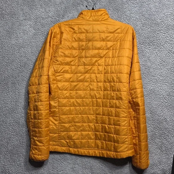 PATAGONIA Men's Sz Medium Nano Puff Puffer Jacket Bright Orange Primaloft 84212 - Picture 7 of 10